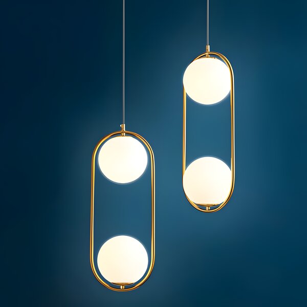 Lampă suspendată G134-2CP GOLD