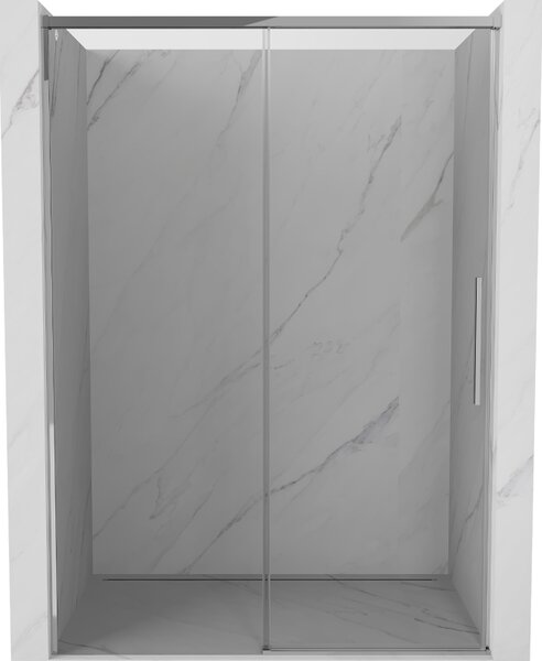 Mexen Rox, ușă de duș glisantă 150 cm, sticlă transparentă, profil cromat, 8C2-150-000-01-00