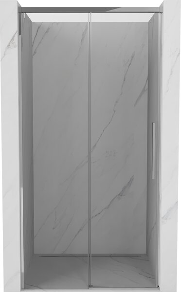 Mexen Rox, ușă de duș glisantă 110 cm, sticlă transparentă, profil cromat, 8C2-110-000-01-00