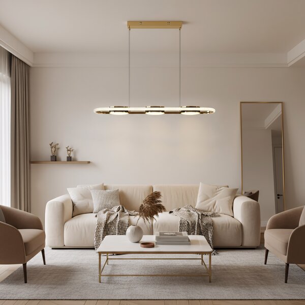 Lampă suspendată G135-CP GOLD