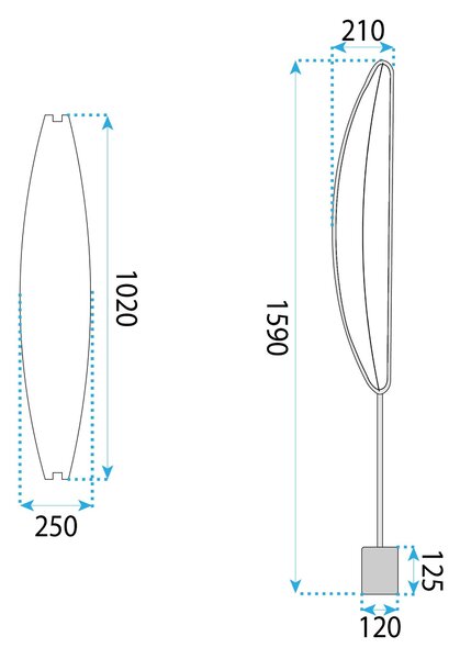 Lampa G126-F GOLD