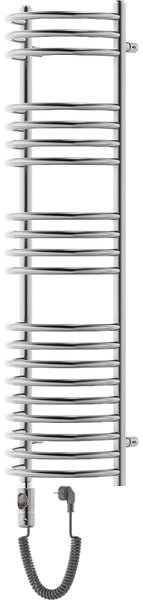 Mexen Eros, element electric de încălzire 1200x300 mm + tijă de încălzire 300 W, crom, W112-1200-318-2300-01