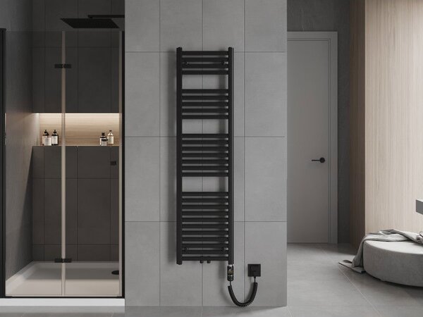 Mexen Hades radiator electric 1500 x 400 mm, 600 W, negru - W104-1500-400-2600-70