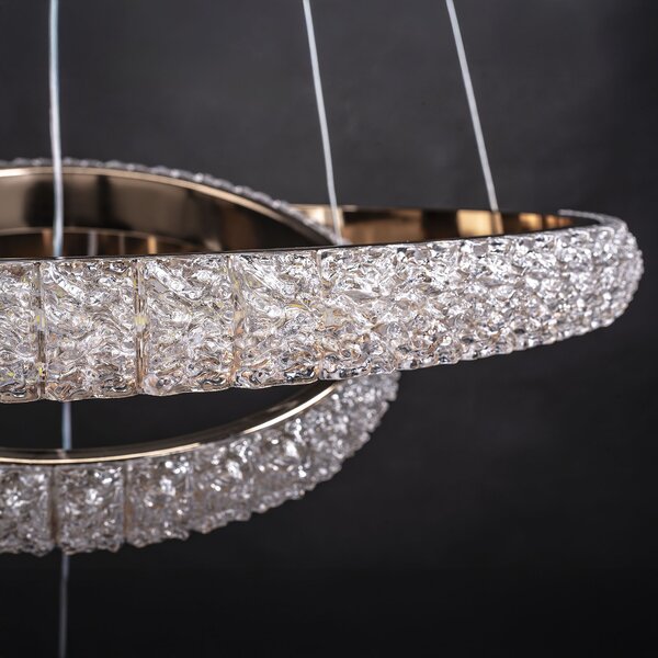 Lampă suspendată G143-CP 50cm GOLD