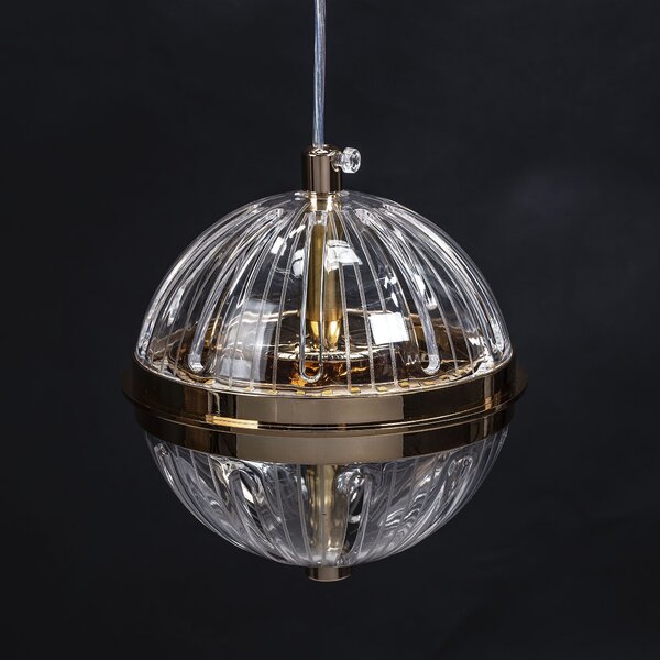 Lampă suspendată G143-CP 50cm GOLD