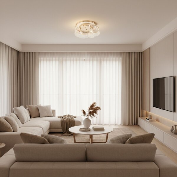 Lampă de tavan G139-C GOLD LED