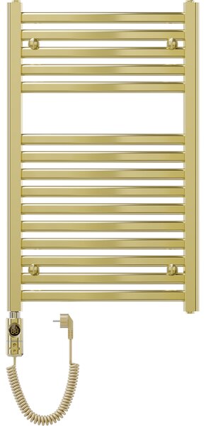 Mexen Helios, element electric de încălzire 800 x 500 mm, 300 W, auriu lucios, W103-0800-500-2300-50