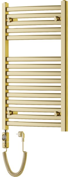 Mexen Helios, element electric de încălzire 800 x 500 mm, 300 W, auriu lucios, W103-0800-500-2300-50