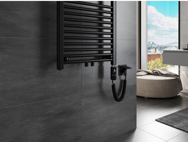 Mexen Mars, element electric de încălzire 1500 x 600 mm, 900 W, negru, W110-1500-600-2900-70