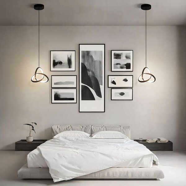 Lampa LED APP1784-CP BLACK