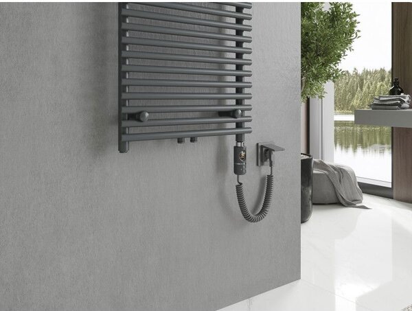 Mexen Sol, element electric de încălzire 1200x600 mm + tijă de încălzire 900 W, antracit, W125-1200-600-2900-66