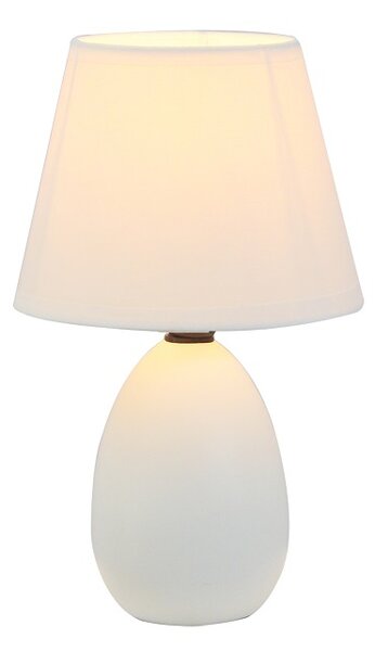 Lampa pe picior ceramica, alb, QENNY TYP 12 AT09350 Alb