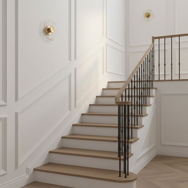 Lampa de perete LED APP1794-W Brush Gold