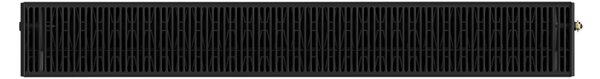 Mexen CC33 Radiator panou 300 x 2200 mm Conexiune centrală inferioară 2936 W Negru W6C33-030-220-70