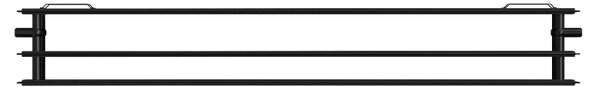 Mexen CH30 Radiator de igienă cu panou 500 x 600 mm, conectare laterală, 778 W, negru - W430H-050-060-70
