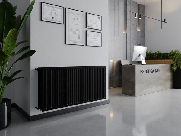 Mexen CH30 Radiator de igienă cu panou 500 x 600 mm, conectare laterală, 778 W, negru - W430H-050-060-70