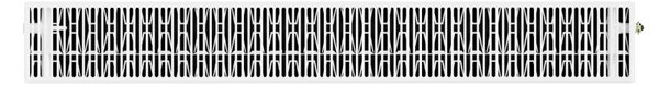Mexen, radiator panou Mexen Line CVL33 500 x 400 mm, conexiune inferioară, 760 W, alb - W633L-050-040-00