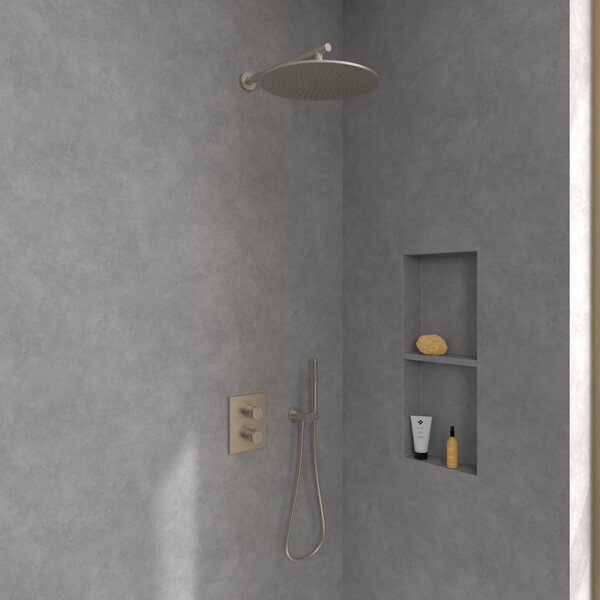 Villeroy & Boch Universal Taps & Fittings baterie cadă-duș ascuns cu termostat || TVD00065300064