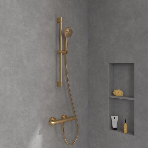 Villeroy & Boch Universal Taps & Fittings baterie de duș perete cu termostat auriu TVS00001700076
