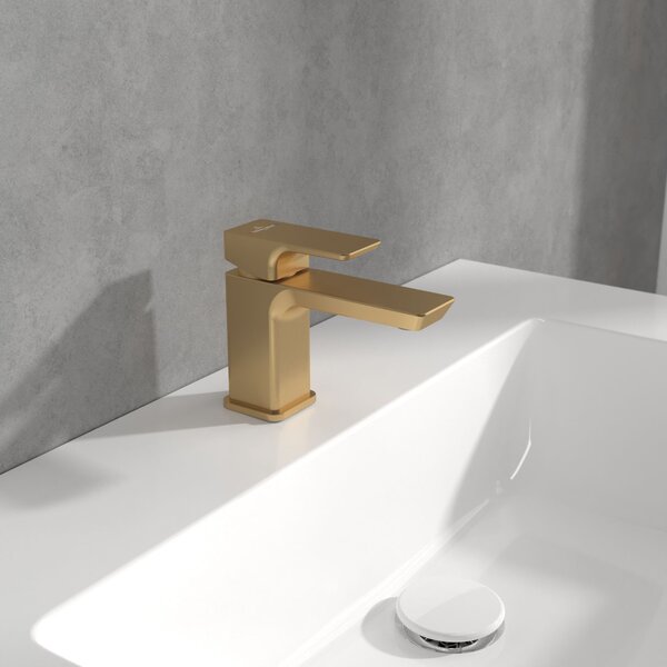 Villeroy & Boch Subway 3.0 baterie lavoar stativ auriu TVW11200100176