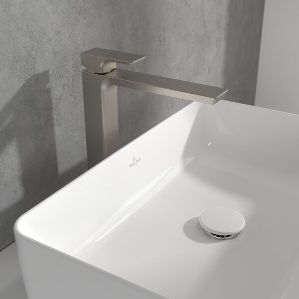 Villeroy & Boch Subway 3.0 baterie lavoar stativ nichel TVW11200400064