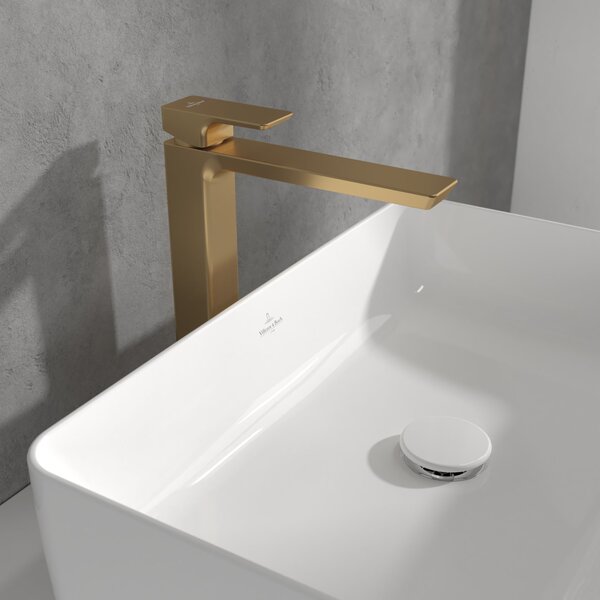 Villeroy & Boch Subway 3.0 baterie lavoar stativ auriu TVW11200400076