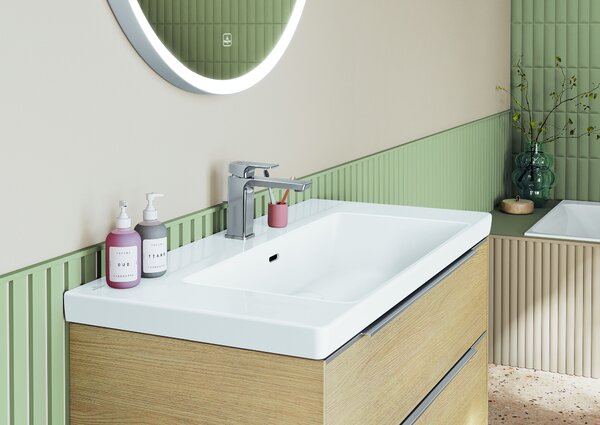 Villeroy & Boch Subway 3.0 baterie lavoar stativ crom TVW11200300061