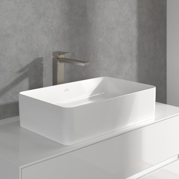 Villeroy & Boch Subway 3.0 baterie lavoar stativ nichel TVW11200400064