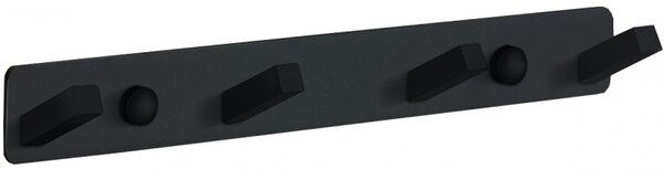 Mexen Accesorii Mexen, suport pentru prosoape cu 4 cârlige, negru, 709174-70