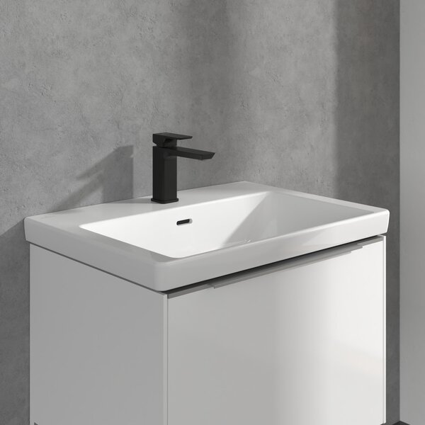 Villeroy & Boch Subway 3.0 baterie lavoar stativ negru TVW112003000K5
