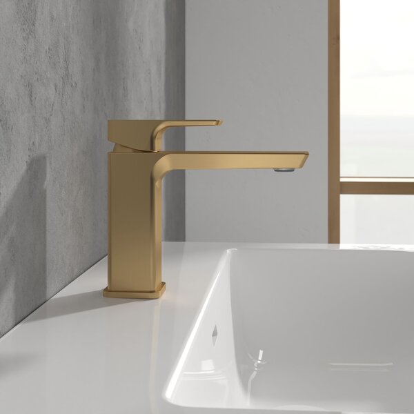 Villeroy & Boch Subway 3.0 baterie lavoar stativ auriu TVW11200300076