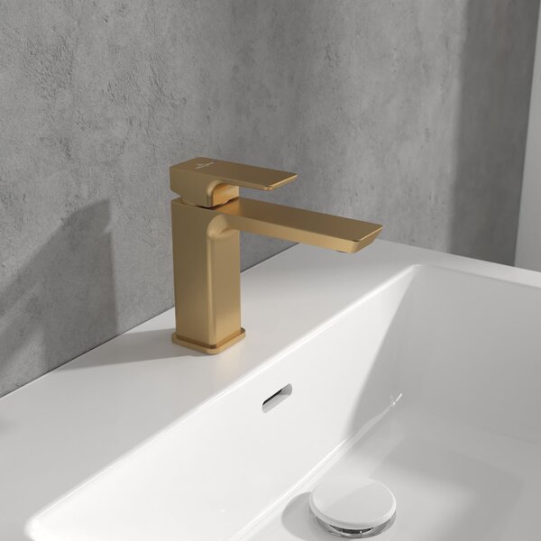 Villeroy & Boch Subway 3.0 baterie lavoar stativ auriu TVW11200300076