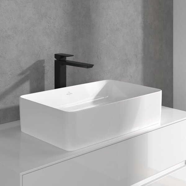 Villeroy & Boch Subway 3.0 baterie lavoar stativ negru TVW112004000K5