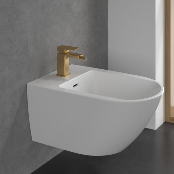 Villeroy & Boch Subway 3.0 baterie bideu stativ auriu TVB11200100076