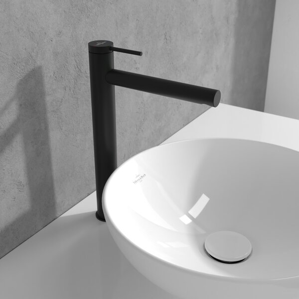 Villeroy & Boch Loop & Friends baterie lavoar stativ negru TVW106106153K5