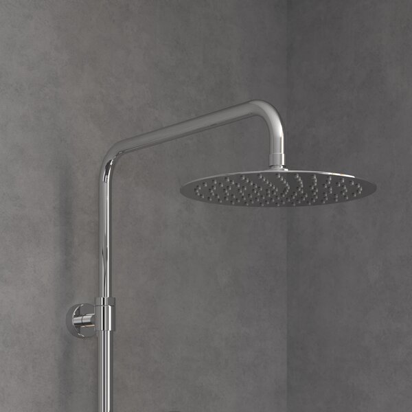 Villeroy & Boch Verve Showers set de duș perete cu termostat cu duș de ploaie crom TVS10900500061