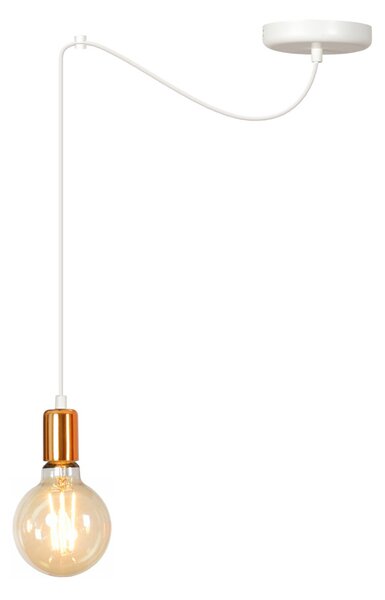 Pendul Spark 1 White 447/1 Emibig Lighting, Modern, E27, Polonia