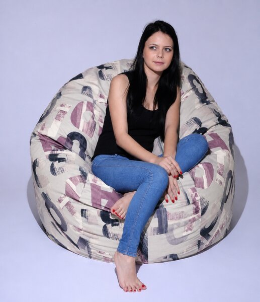 Fotoliu King Size, Material Textil - Urban Mystique