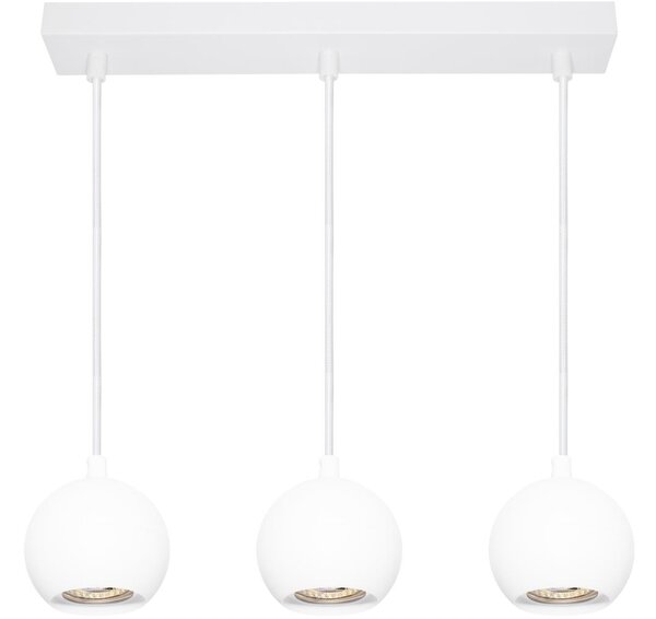Osram - Lustră suspendată pe cablu SPOT SPHERAL, 3x GU10/6W/230V, albă