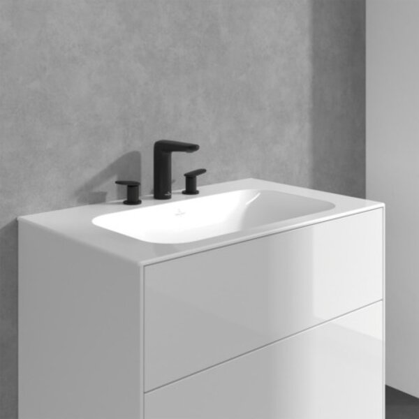 Villeroy & Boch Antao baterie lavoar stativ negru TVW111001000K5