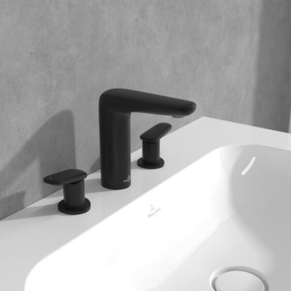 Villeroy & Boch Antao baterie lavoar stativ negru TVW111001000K5