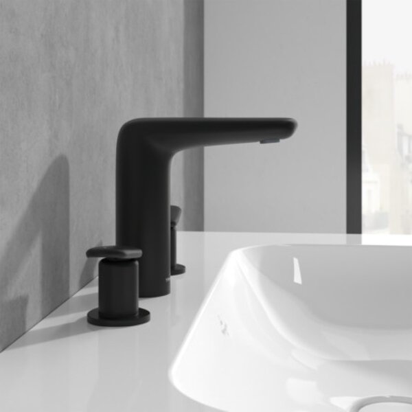 Villeroy & Boch Antao baterie lavoar stativ negru TVW111001000K5