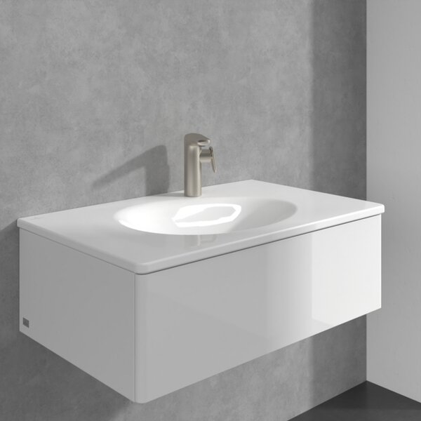 Villeroy & Boch Antao baterie lavoar stativ nichel TVW11100400064