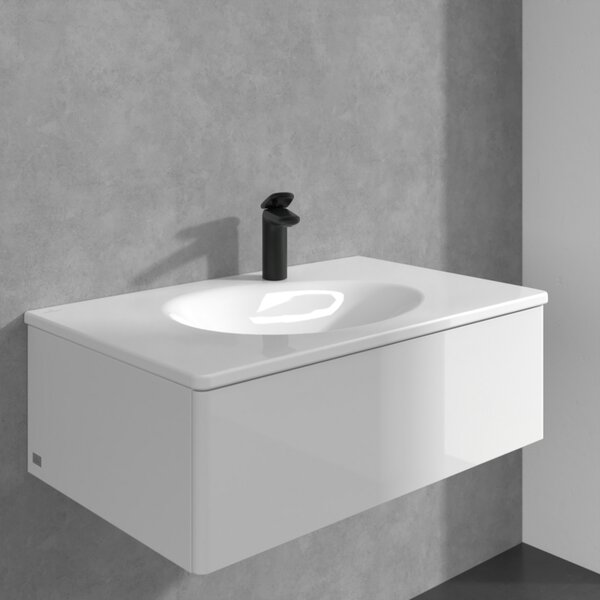 Villeroy & Boch Antao baterie lavoar stativ negru TVW111003000K5