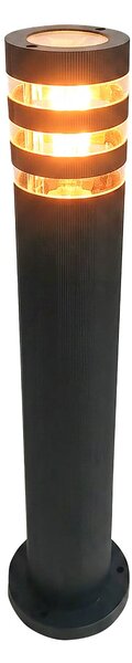 Searchlight Lampă cu soclu Toluca, negru, ABS, policarbonat, E27, Negru, Plastic, Modern