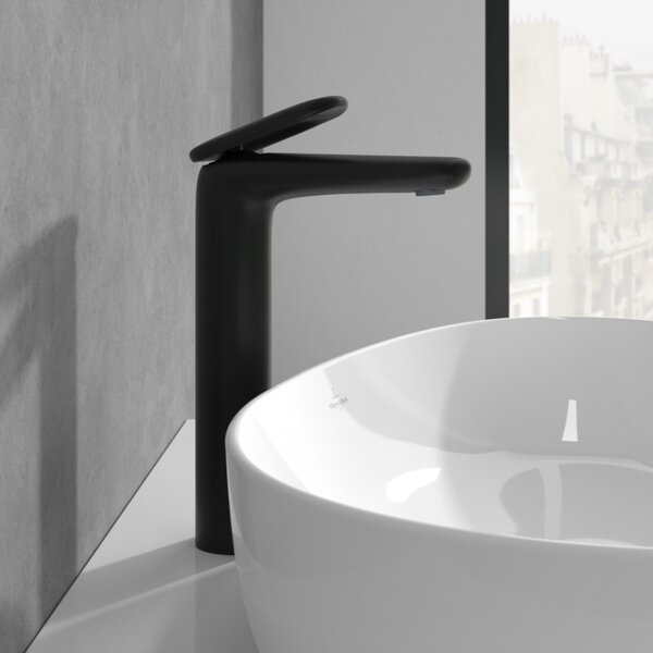 Villeroy & Boch Antao baterie lavoar stativ negru TVW111005000K5