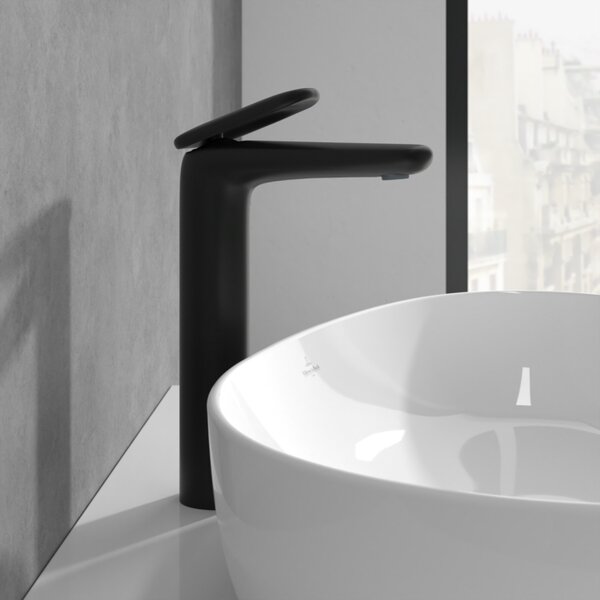 Villeroy & Boch Antao baterie lavoar stativ negru TVW111005000K5