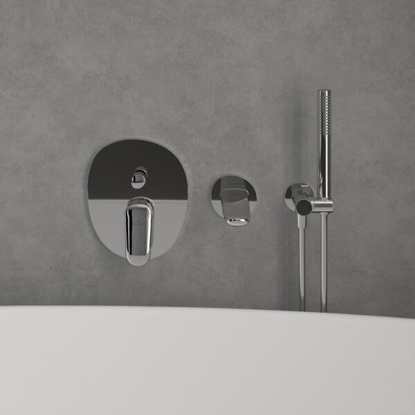 Villeroy & Boch Antao baterie cadă-duș ascuns crom TVT11100100061