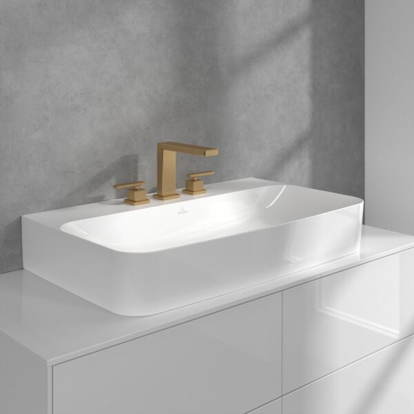 Villeroy & Boch Mettlach baterie lavoar stativ auriu TVW12600200076