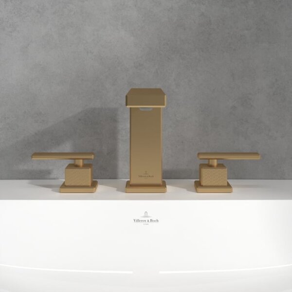Villeroy & Boch Mettlach baterie lavoar stativ auriu TVW12600200076